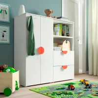 Шкаф Ikea Smastad/Platsa 120 x 42см x 123 / ДСП / Белый photo 2