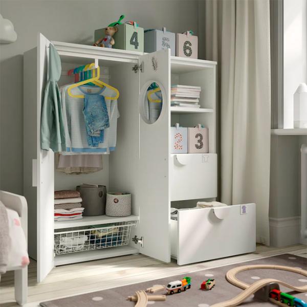 Dulap Ikea Smastad/Platsa 120 x 42 x 123 / DSP / Alb photo 3