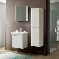 Dulap cu oglindă Martat Rio 55 60 x 55 x 16 / Oglindă / White photo 2