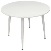 Masă de bucătărie fixă Evelin DT-402-5WH PAL/ White