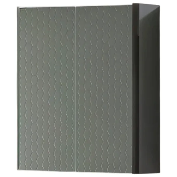 Шкаф с зеркалом Martat Rio 55 60 x 55 x 16см / Зеркало / Anthracite photo 1