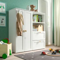Шкаф Ikea Smastad/Platsa 120 x 42см x 123 / ДСП / Белый photo 2