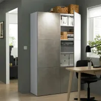 Dulap Ikea Besta 120 x 42 x 193 / DSP / Alb Kallviken photo 3