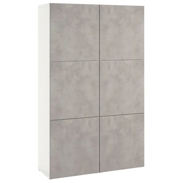 Шкаф Ikea Besta 120 x 42см x 193 / ДСП / Белый Кэлльвикен photo 6