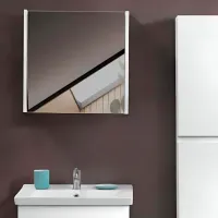 Dulap cu oglindă Martat Venna 65 55 x 65 x 15 / Oglindă / White photo 2