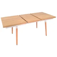 Masă de bucătărie extensibilă Evelin DT 433-3 Lemn/ Stejar Sonoma photo 3