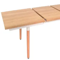 Masă de bucătărie extensibilă Evelin DT 433-3 Lemn/ Stejar Sonoma photo 5