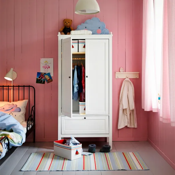 Шкаф Ikea Sundvik 80 x 50см x 171 / ДСП / Белый photo 5