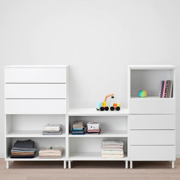 Шкаф Ikea Platsa 220 x 42см x 133 / ДСП / Белый photo 3