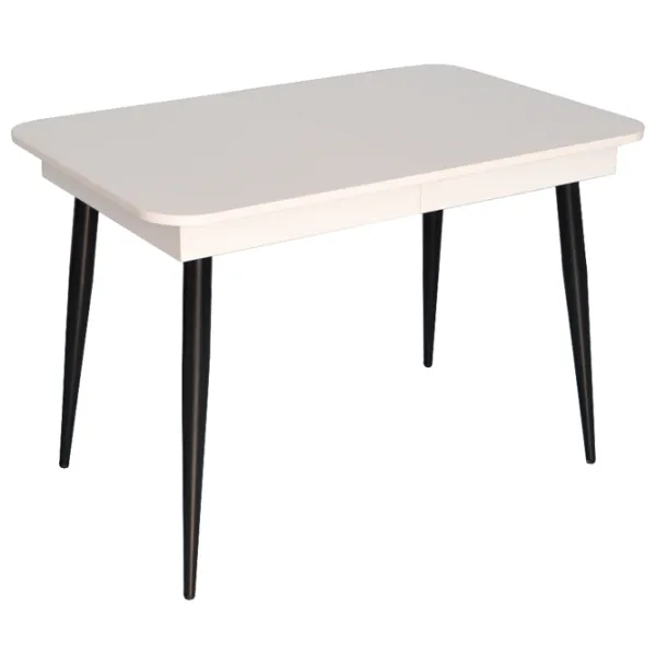 Кухонный стол раскладной Evelin DT 431-1R B Дерево/ Белый photo 1