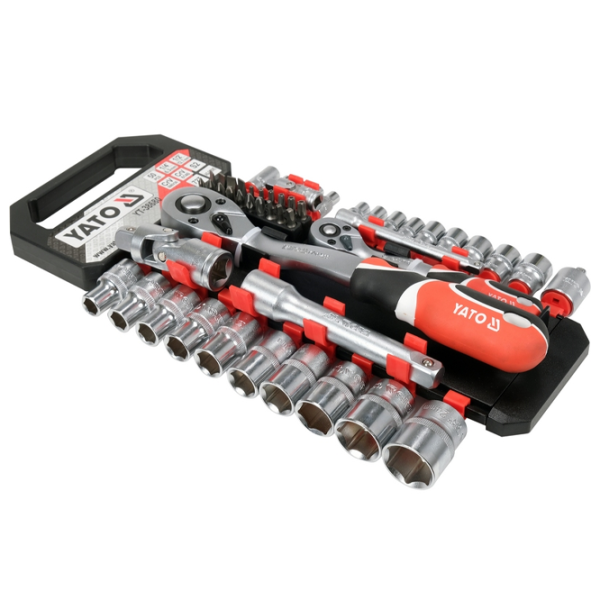 Set de capete tubulare Yato YT38680  Cantitatea în set - 50 photo 2