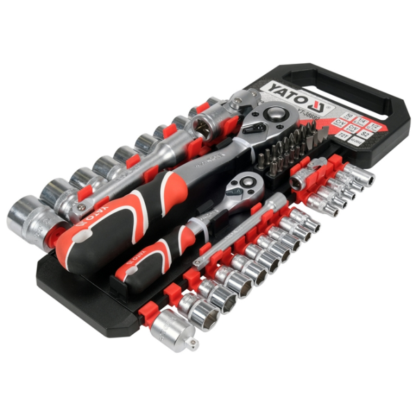 Set de capete tubulare Yato YT38680  Cantitatea în set - 50 photo 3