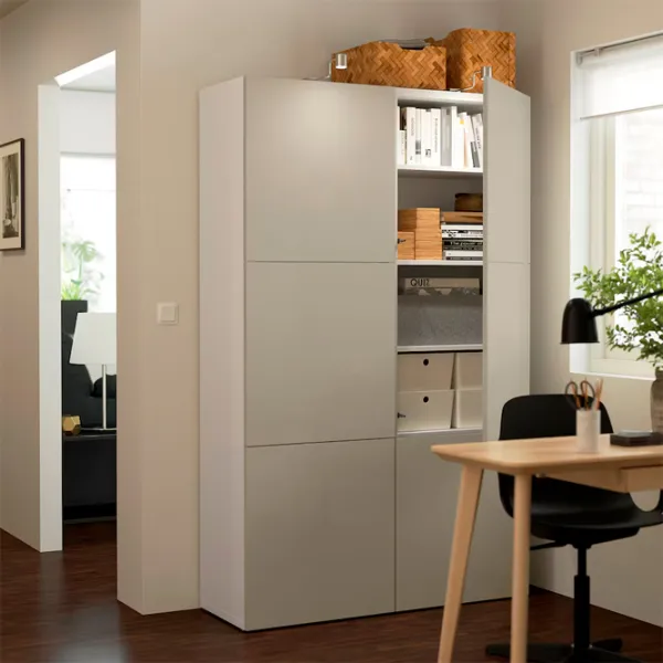 Dulap Ikea Besta 120 x 42 x 193 / DSP / Alb photo 2