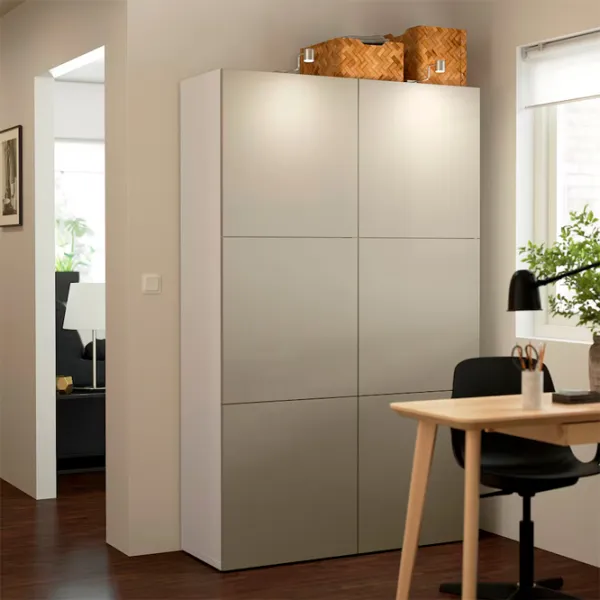 Dulap Ikea Besta 120 x 42 x 193 / DSP / Alb photo 3