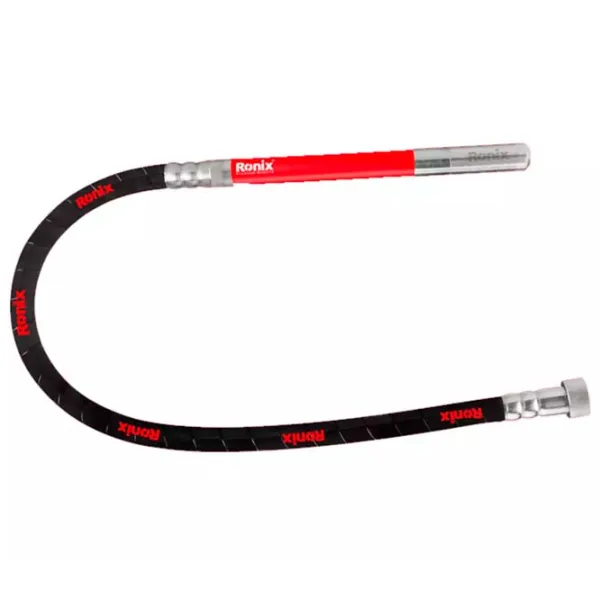 Arbore flexibil cu vârf vibrator Ronix 2420-3 Cauciuc / 1 photo 1