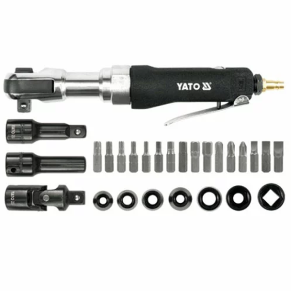 Пневматический ударный гайковерт Yato YT-0982 6.2 бар / Металлик photo 1
