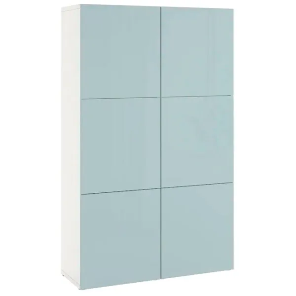 Шкаф Ikea Besta 120 x 42см x 193 / ДСП / Белый photo 6 Шкаф Ikea Besta 120 x 42см x 193 / ДСП / Белый photo 6