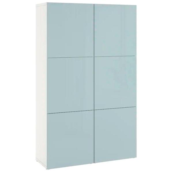 Шкаф Ikea Besta 120 x 42см x 193 / ДСП / Белый photo 6 Шкаф Ikea Besta 120 x 42см x 193 / ДСП / Белый photo 6