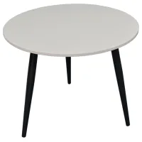 Masă de bucătărie fixă Evelin DT - 404-3 PAL/ White