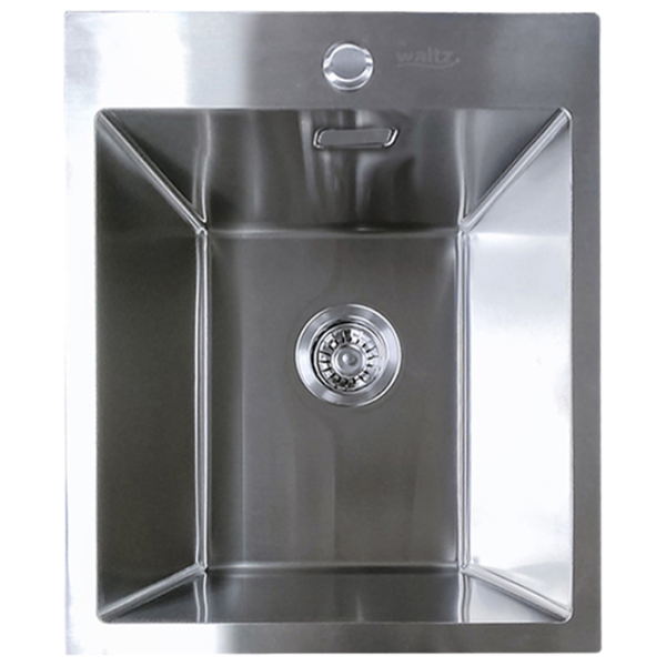 Кухонная мойка Waltz HDA 4550 55 x 45 / Нержавеющая сталь / Хром photo 1