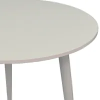 Masă de bucătărie fixă Evelin DT - 404-5 PAL/ White photo 3