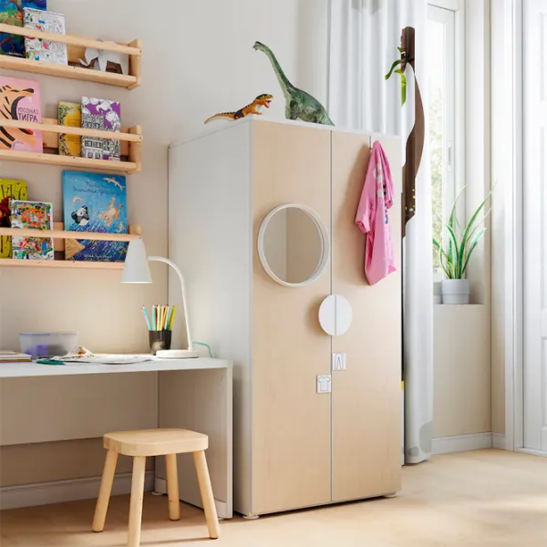 Dulap Ikea Smastad/Platsa 60 x 57 x 123 / DSP / Alb photo 3