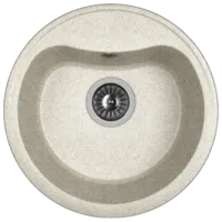 Chiuvetă Dr.Gans Set Dora + F1066 43.5 x 43.5 / Piatră artificială / Grey