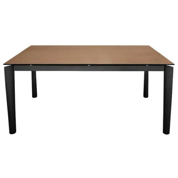 Masă de bucătărie extensibilă Deco Liza Ceramică/ Brown photo 1 Masă de bucătărie extensibilă Deco Liza Ceramică/ Brown photo 1