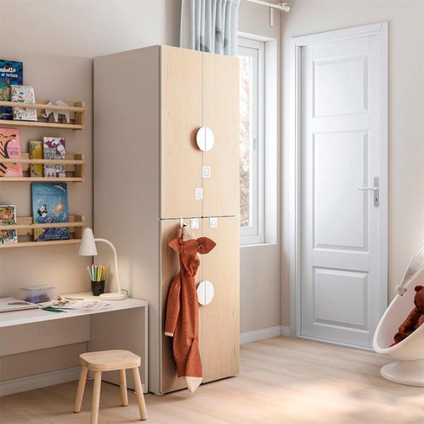 Dulap Ikea Smastad/Platsa 60 x 57 x 181 / DSP / Alb photo 5