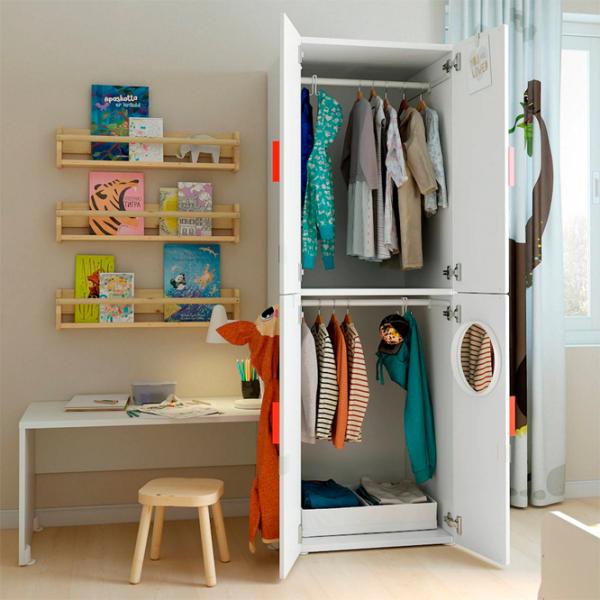 Шкаф Ikea Smastad/Platsa 60 x 57см x 181 / ДСП / Белый photo 7