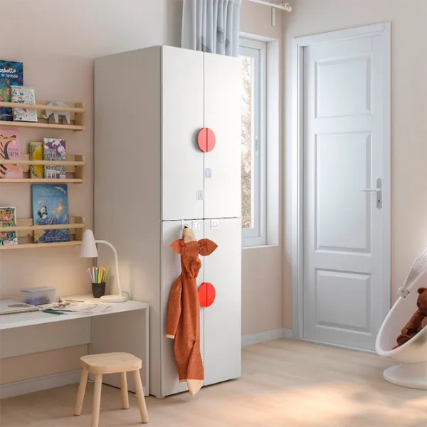 Шкаф Ikea Smastad/Platsa 60 x 57см x 181 / ДСП / Белый photo 8