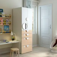 Шкаф Ikea Smastad/Platsa 60 x 57см x 181 / ДСП / Белый photo 2