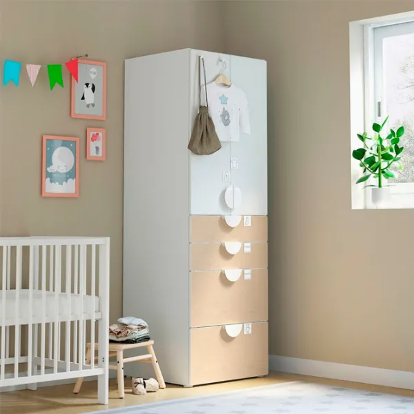 Dulap Ikea Smastad/Platsa 60 x 57 x 181 / DSP / Alb photo 5