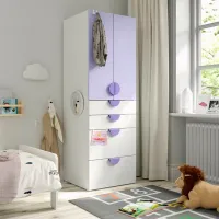 Шкаф Ikea Smastad/Platsa 60 x 57см x 181 / ДСП / Белый photo 2