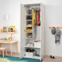 Шкаф Ikea Godishus 60 x 51см x 178 / ДСП / Белый photo 3