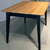 Masă de bucătărie extensibilă Mobicasa Oslo Lemn/ Natur Wax photo 3