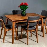 Masă de bucătărie extensibilă Mobicasa Oslo Lemn/ Rustic Wax photo 4