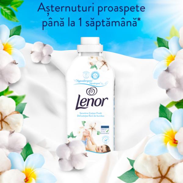 Кондиционер для белья Lenor Цветочный 1.239л Количество стирок: 59 photo 2