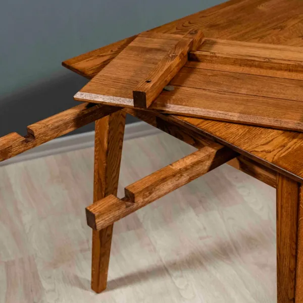 Masă de bucătărie extensibilă Mobicasa Oslo Lemn/ Rustic Wax photo 3