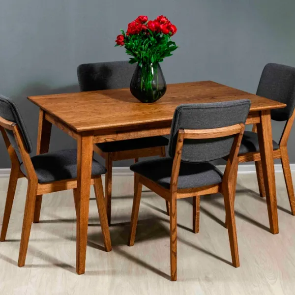 Masă de bucătărie extensibilă Mobicasa Oslo Lemn/ Rustic Wax photo 5