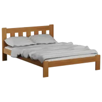 Кровать Drewmax Brita D 120 x 200 см / Дерево / Разноцветный