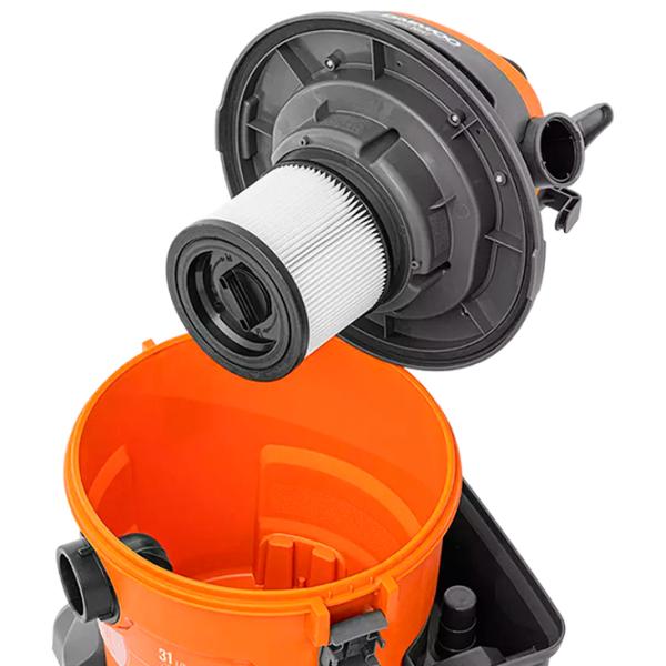 Aspirator industrial Daewoo DAVC 2014S 1400 W / Orange photo 5