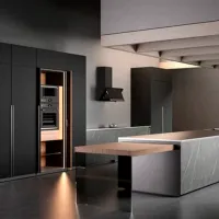 Hotă Teka DVI 98-G1 EOS BM Înclinată/ Black/ Gray photo 4
