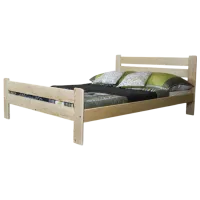 Кровать Drewmax Nelli D 160 x 200 см / Дерево / Разноцветный