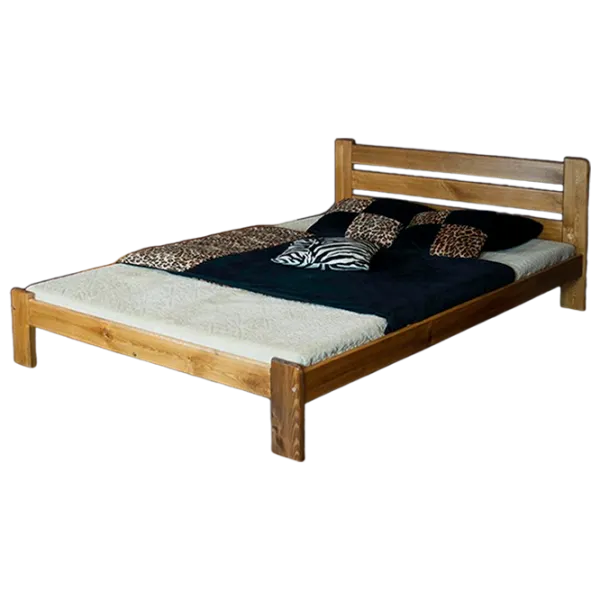 Кровать Drewmax Eliza D 140 x 200 см / Дерево / Разноцветный photo 1