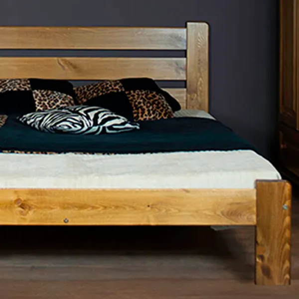 Кровать Drewmax Eliza D 140 x 200 см / Дерево / Разноцветный photo 2