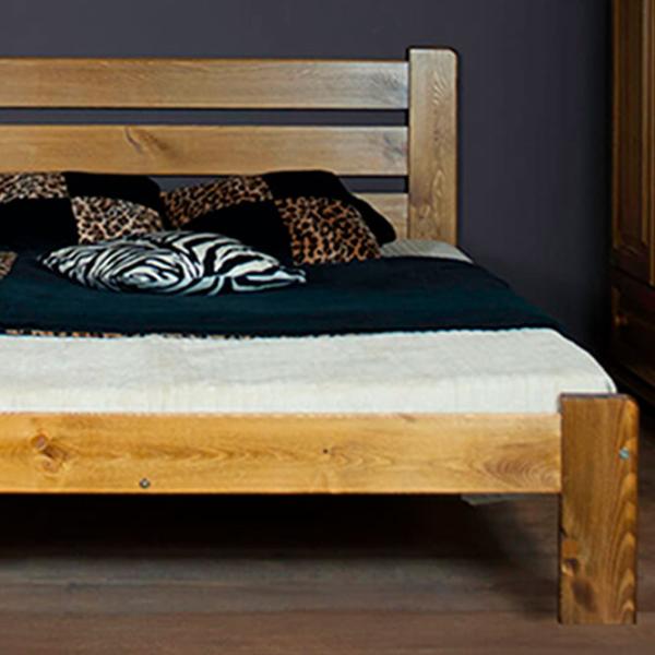 Кровать Drewmax Eliza D 140 x 200 см / Дерево / Разноцветный photo 2