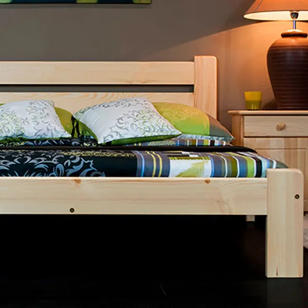 Кровать Drewmax Eliza D 140 x 200 см / Дерево / Разноцветный photo 3