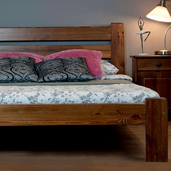 Кровать Drewmax Eliza D 140 x 200 см / Дерево / Разноцветный photo 4