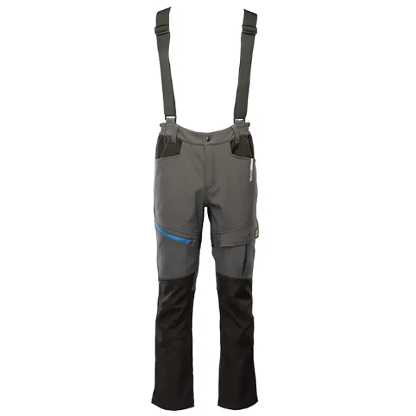 Рабочий комбинезон для мужчин Seven kings TOPAZ SOFTSHELL  / Grey Black photo 1